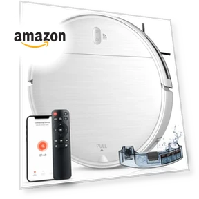 2 in 1 Robotic Vacuum Cleaner with Schedule, App/Voice — Smart Cleaning Robots, MAMNV