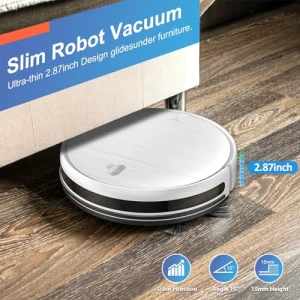 2 in 1 Robotic Vacuum Cleaner with Schedule, App/Voice — Robot Vacuum, MAMNV
