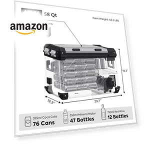 Dual Zone Portable Refrigerator — Mini Fridges, ICECO