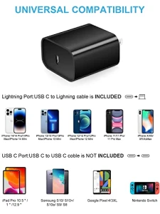 Fast Charger with Cable, Coreykin