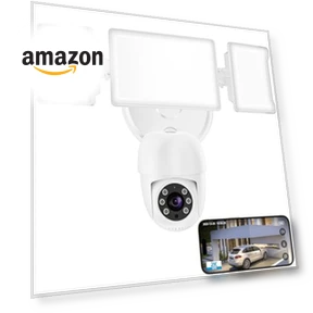 Floodlight Camera Outdoor — Outdoor Security Cameras, Olafus