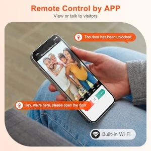 Keyless Entry Door Lock with Camera — Smart Lock, YHV