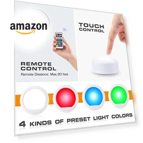 LED Puck Lights — Night Lights, EverBrite