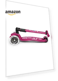 Maxi Deluxe Foldable LED Scooter — Push Scooters, Micro