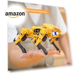 Robot Dog Kit for Arduino Scratch Python — Robotic Enhancements, Hiwonder