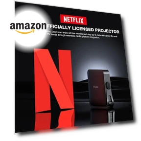 Smart Mini Projector with WiFi and Bluetooth — Home Theater Projectors, VOPLLS