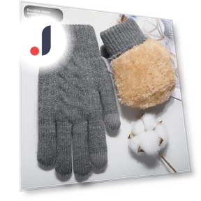 Winter Knitted Gloves with Touchscreen — Cold Weather Gloves, VantaGoods
