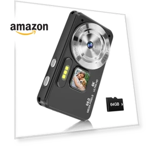 Autofocus 4K 64MP Point and Shoot Digital Camera — Compact Digital Cameras, MINIBEAR