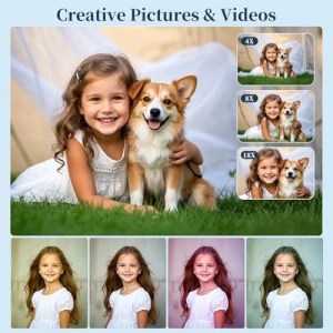 Autofocus 4K 64MP Point and Shoot Digital Camera, MINIBEAR