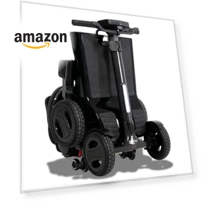 Carbon 4-Wheel Folding Travel Mobility Scooter — Mobility Scooters, Pride Mobility