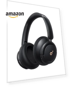 Hybrid Active Noise Cancelling Headphones — Over-Ear Headphones, Anker