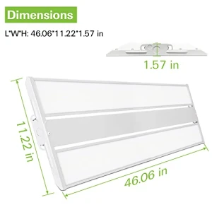 LED Linear High Bay Shop Light, Hykolity