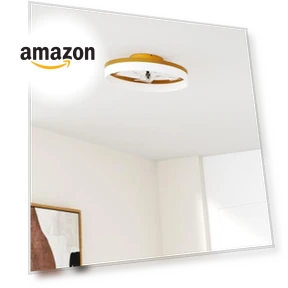 Low Profile Ceiling Fan with Lights and Remote — Ceiling Fan Lighting Solutions, VOLISUN