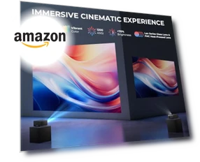 Smart 4K Projector with WiFi and Bluetooth — Home Theater Projectors, ELEPHAS