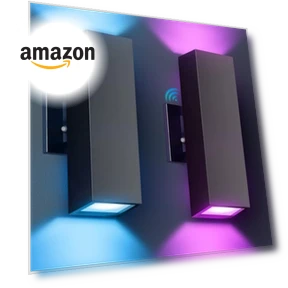 Smart Outdoor Wall Lights — Garden Illumination, KIZON