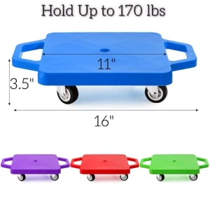 Sports Scooter Board with Handles, AVLA