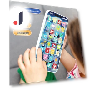 32-Button Touch Smart Toy Phone for Toddlers — Interactive Learning Devices, Super Go