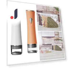 Automatic Intelligent Vacuum Sealer with Visible Water Tank — Vacuum Bags, Magic Cart