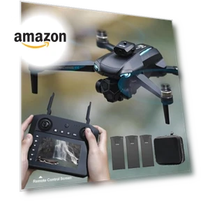 Brushless RC Drone with 4K Dual Camera — Drones, toylefun