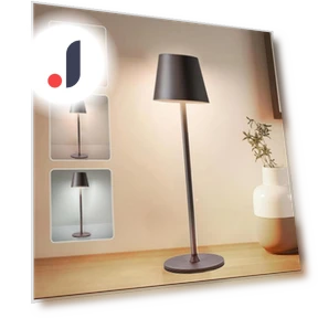 Cordless Rechargeable LED Table Lamp — Desk & Table Lighting, JOHO - CarGear