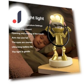 Cute Cartoon Robot LED Night Light — Night Lights, Dayuansheng