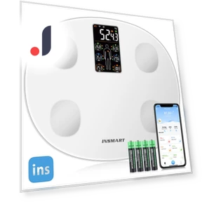 Digital Bathroom Scale with Body Fat Measurement — Weight Management Tools, Various wearables