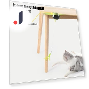 Electric Cat Toy with Feathers — Cat Playthings, fanweixi
