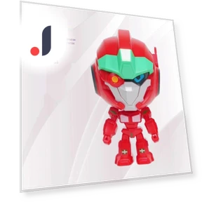 First Aid Guardian Transforming Robot Toy — Pretend Play, Super Go
