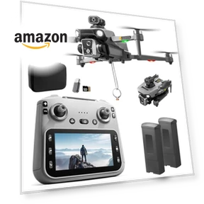 GPS Drone with Screen Controller — Drones & UAV Technology, QAONIE