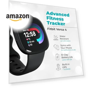 Health and Fitness Smart Watch — Wearable Accessories, Fitbit