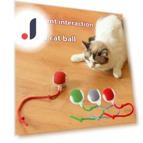 Interactive Smart Ball for Cats — Cat Playthings, Men Women Necklaces Supermarket