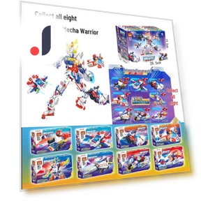 Interstellar Warrior Transforming Robot Set — Construction Kits, Super Go