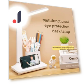 LED Folding USB Charging Eye Protection Learning Smart Pen Holder Desk Lamp — Study & Desk Lighting, TC Home lighting