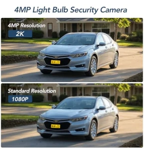 Light Bulb Security Camera — Security Camera, kalado