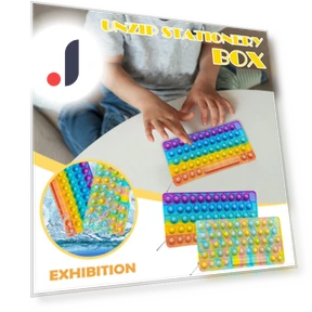 Silicone Sensory Decompression Pencil Case — Writing Instrument Cases, bukaixindianpu