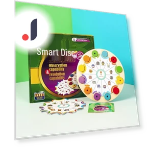 Smart Disc Puzzle — Educational Software, Super Go