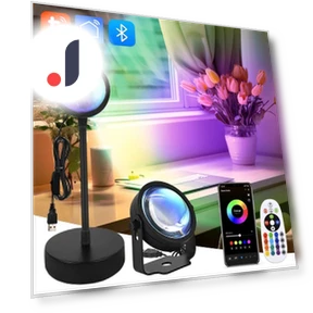Smart Sunset Lamp Night Light — Night Lights, JOHO - CarGear