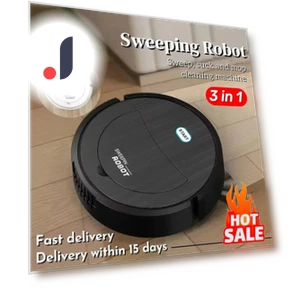 Smart Sweeping Robot 3 in 1 — Smart Cleaning Robots, Darling Women Boutique C