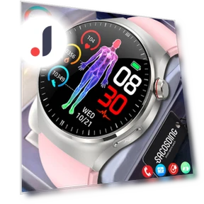 Smart Watch with ECG and Blood Pressure Monitor — Smartwatches, SACOSDING