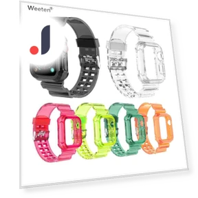 Transparent Strap + Case — Smartwatch Straps, Smartwatch Accessories