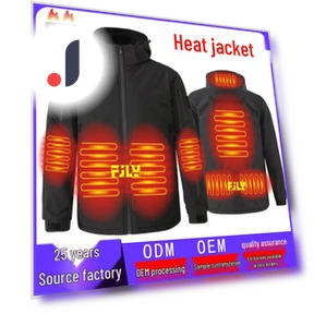 Unisex Heated Windbreaker with Dual Control — Insulated, BigSopping