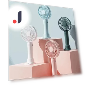 USB Rechargeable Mini Fan — Portable USB Fans, JOHO - CarGear