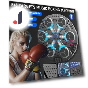Wall-Mounted Smart Musical Boxing Trainer — Core & Ab Trainers, Jiameicheng