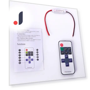 Wireless Dimmer Controller for LED Strip — Remote Controls, zhoushang