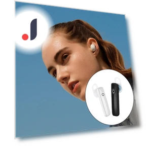 Wireless Headset with Ear Hook — Headsets, Three Body