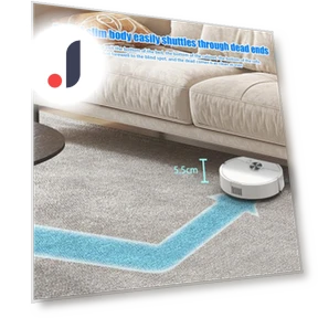 3-in-1 Sweeping Robot Vacuum — Smart Cleaning Robots, Magic Cart