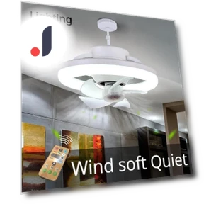 360° Rotating Ceiling Fan with LED Light — Ceiling Fan Lighting Solutions, YuTao Soliloquy