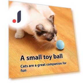 Automatic Rolling Ball Pet Toy — Interactive Animal Companions, Wotypea