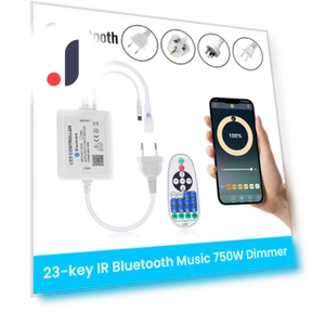 Bluetooth LED Strip Controller — Remote Controls, JOHO - CarGear