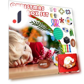 Christmas Silicone Sensory Decompression Desktop Puzzle Toy — Executive Desk, Wnzdswn